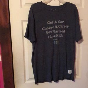 Game of Life Gray T-Shirt Mens XL The Original Retro Brand